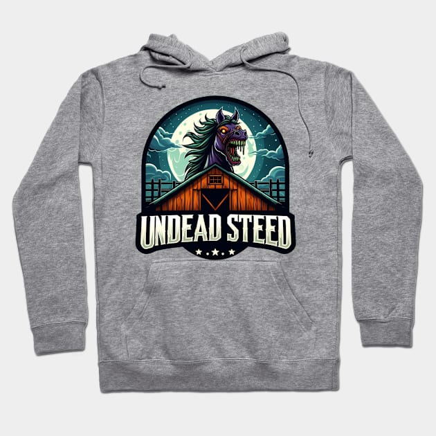 Undead Steed Hoodie by WolfeTEES